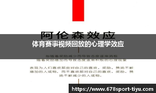 体育赛事视频回放的心理学效应